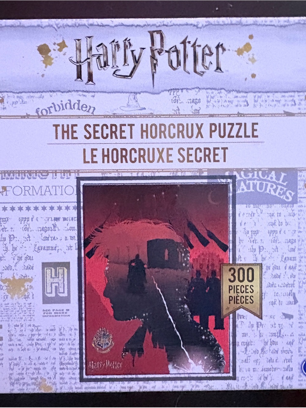 Harry Potter The Secret Horcrux Puzzle - Red 300-Piece